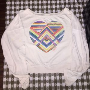 Victoria's Secret crop sweatshirt