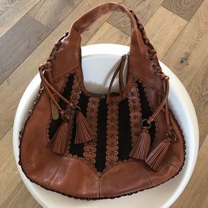 Isabella Fiore Brown Leather Purse