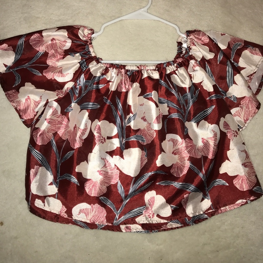 Vestique off the shoulder top