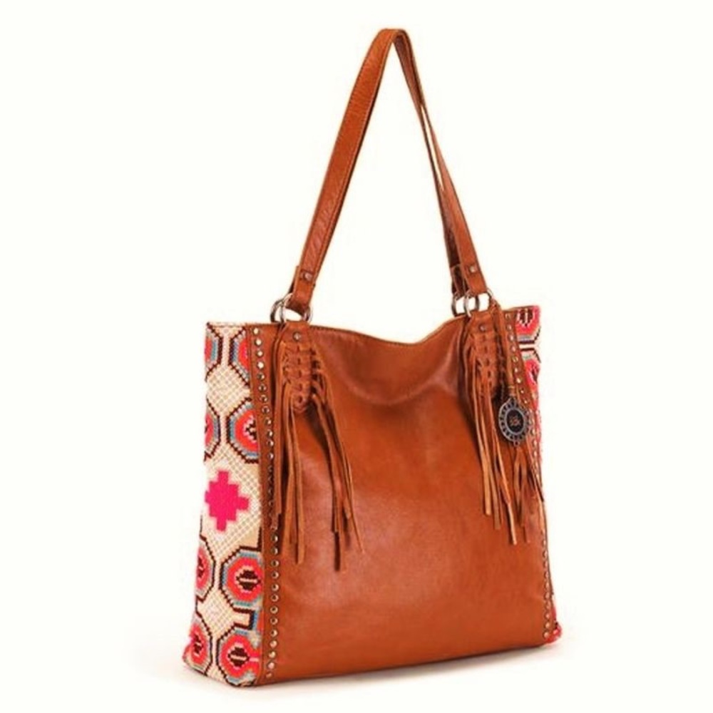 Leather Handbag - The Sak Montara tote