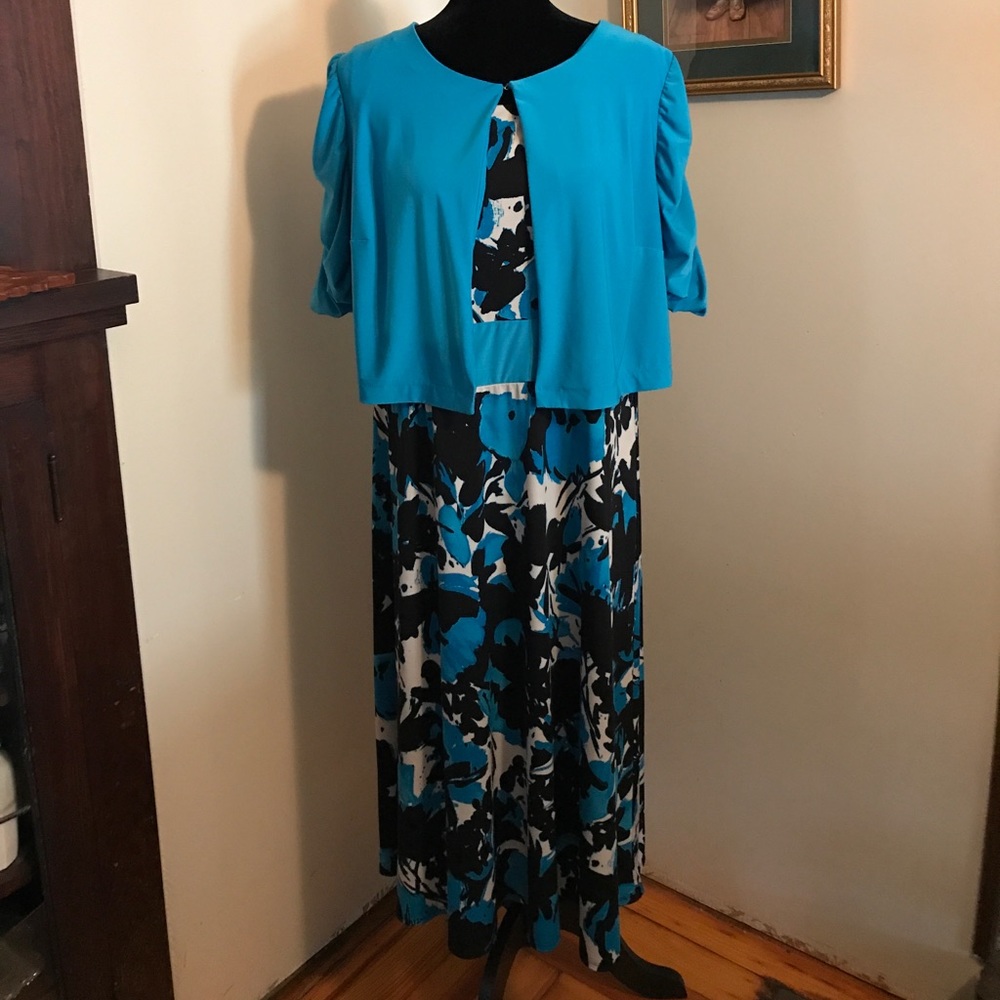 Dress and shrug
