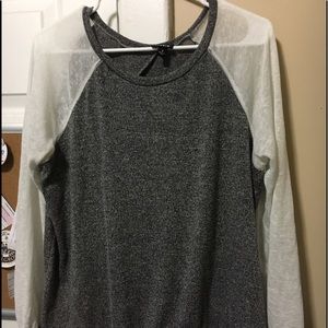 Torrid sweater with cut out back