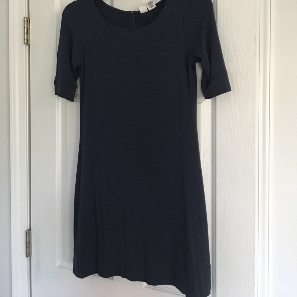 Adorable Jersey Knit Dress with Back Zip Detail