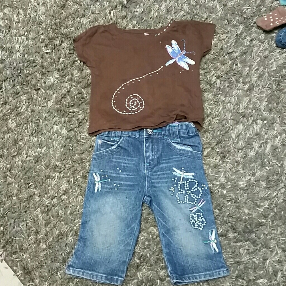 Baby gap Capri outfit