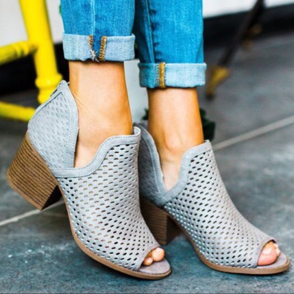 JUSTINE Booties - GREY - Picture 2 of 3