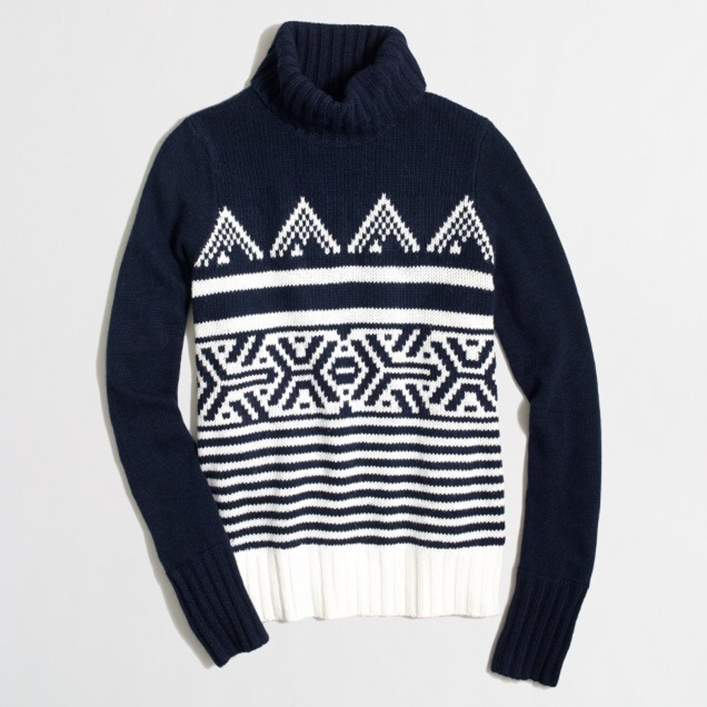 J.Crew FairIsle Turtleneck Sweater
