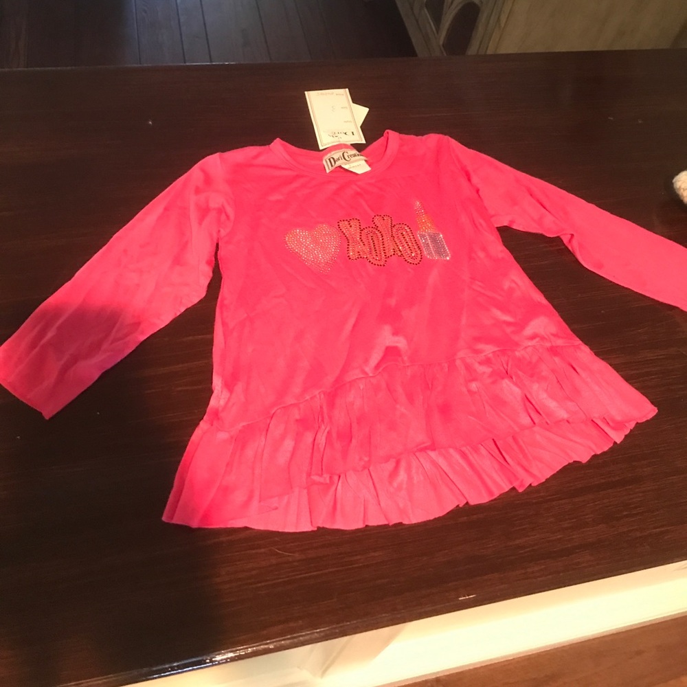 Girls dori shirt size 3 brand new