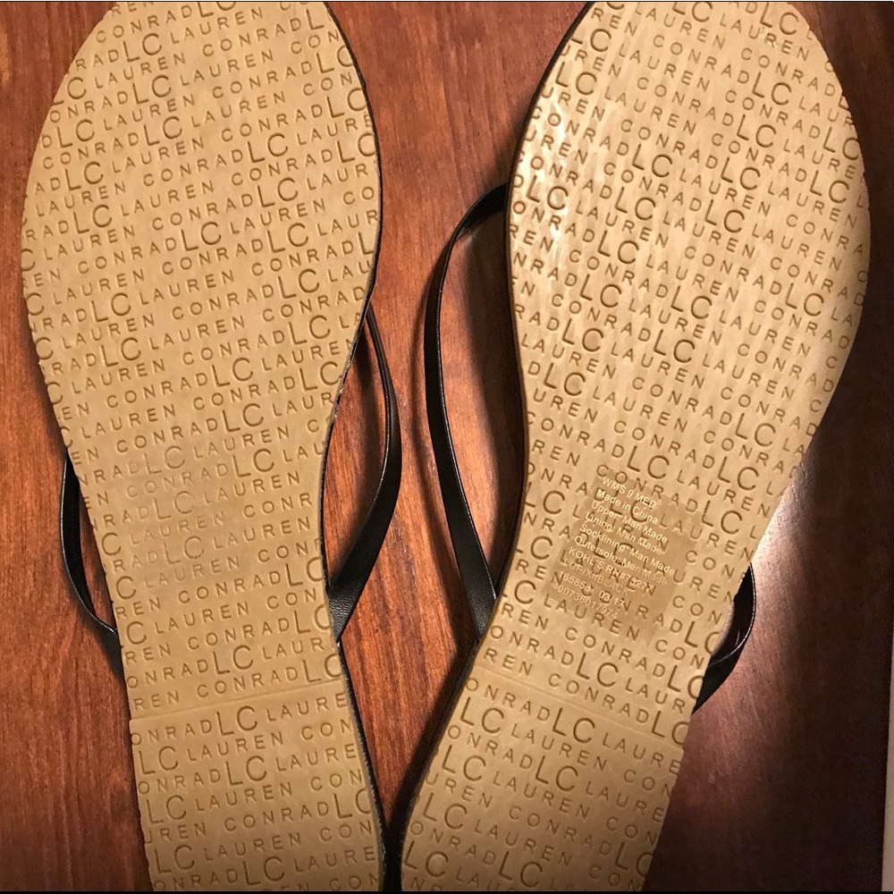 LC Lauren Conrad Flip Flop Sandals BRAND NEW - Picture 3 of 5