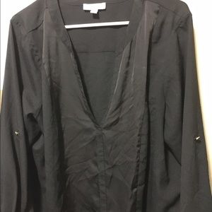 Dressy black blouse