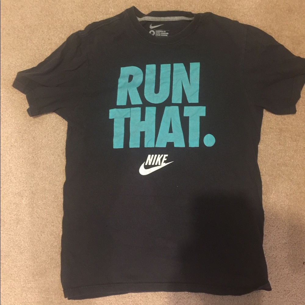 Nike "run that" tee