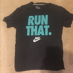 Nike "run that" tee