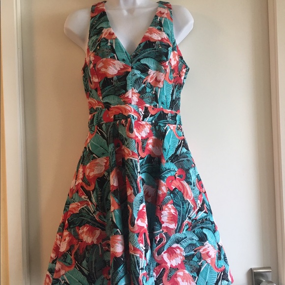 Ellie Sasson size 6 multi-colored dress with tags. - Picture 1 of 4