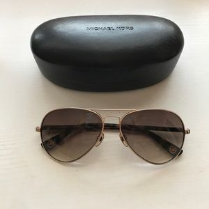 Michael Kors Aviator Sunglasses