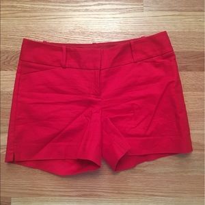 EUC The Limited Red Shorts