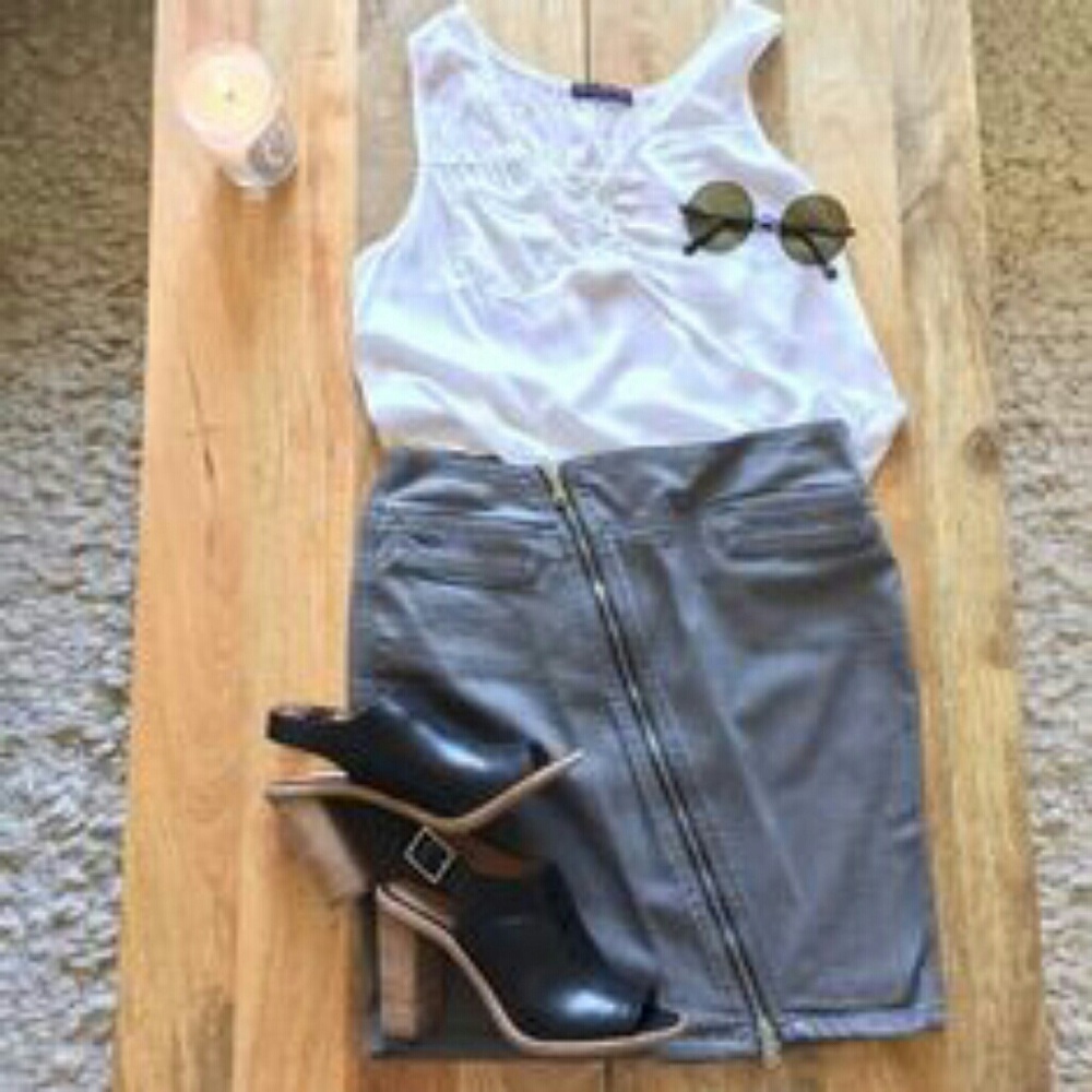 Marc jabos jean skirt