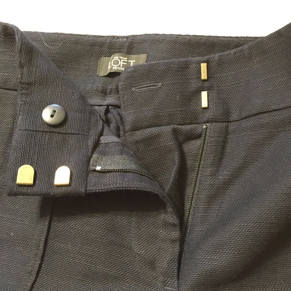 {3/$25} Loft NAVY Marisa cropped pants - Picture 6 of 8