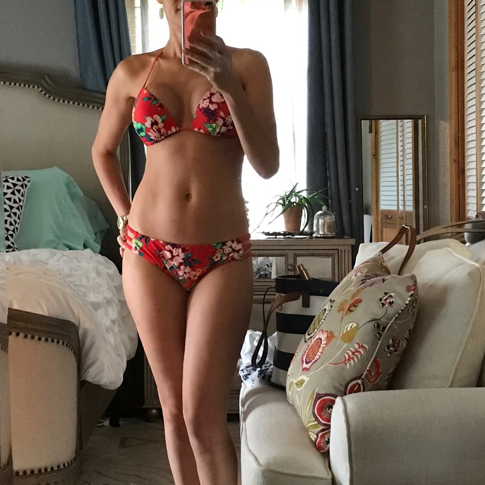 Hollister swimming suit.