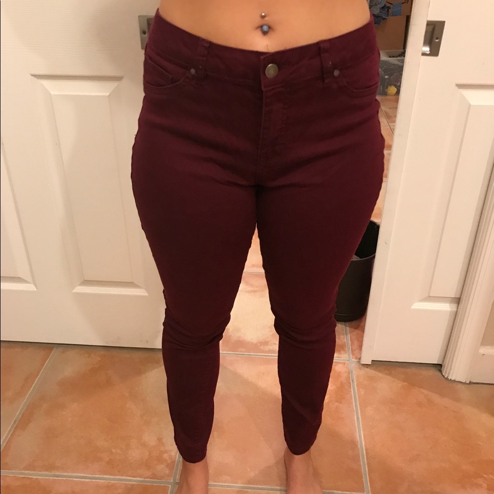 Maroon pants