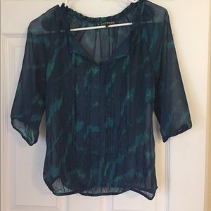 Sheer blouse