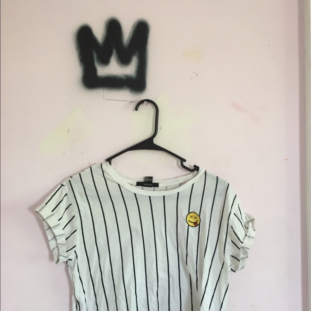 Striped Crop Top