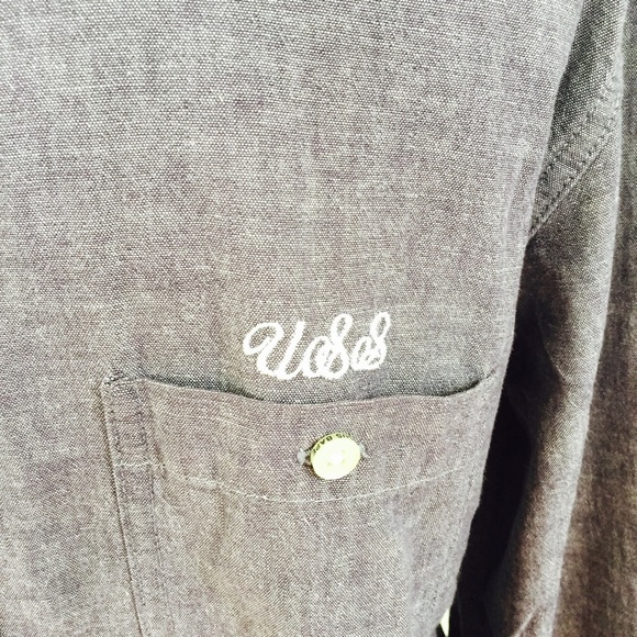 Chambray bape button down - Picture 2 of 7