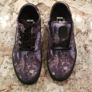 Vans Chima Ferguson Pro Wolves print. New