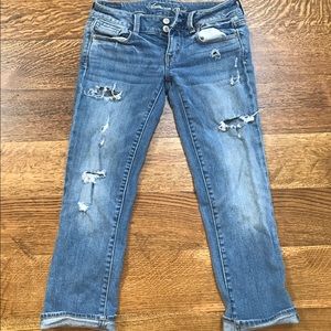 American Eagle jean capris