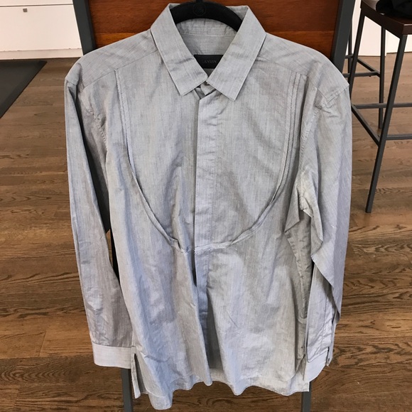 Lanvin Other - Lanvin - grey tuxedo shirt - great with jeans also
