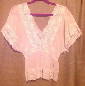 Vintage lace top