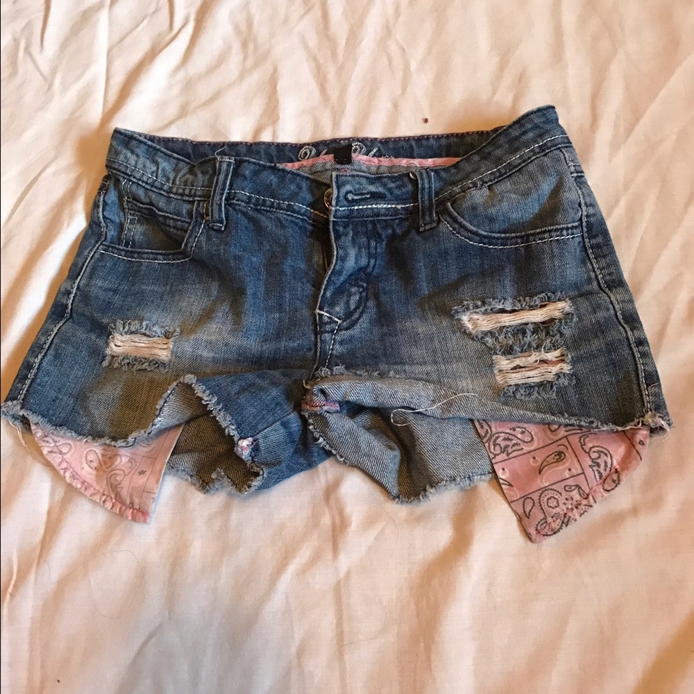jean shorts