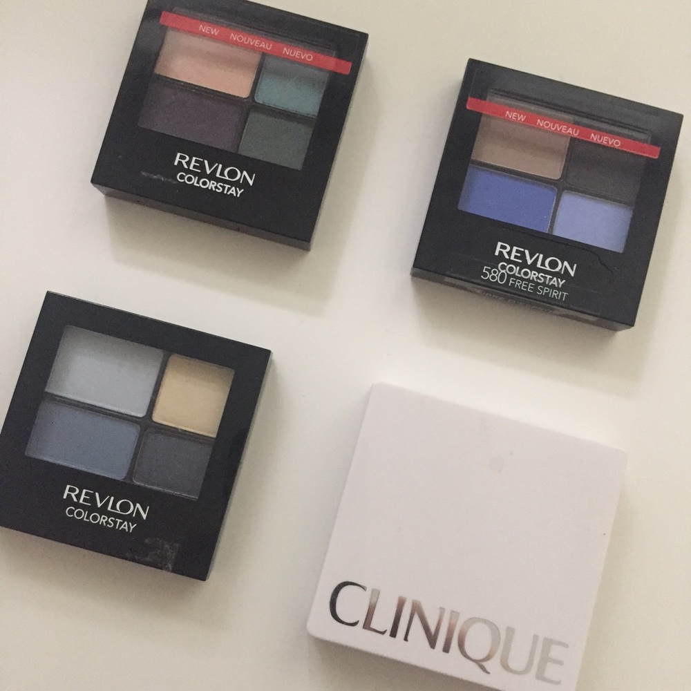 Revlon colorstay 560 585 580 eyeshadows