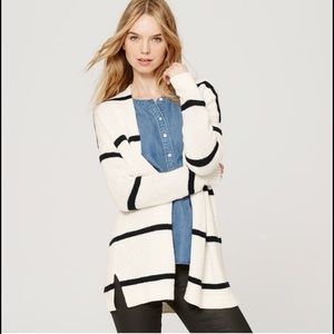 LOFT Nautical Open Cardigan