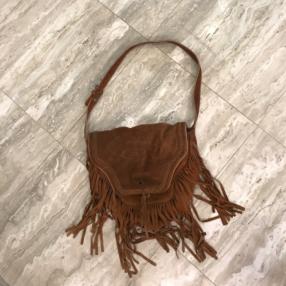 Boho fringe bag.