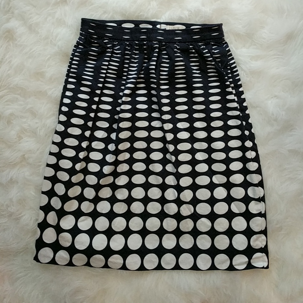 Moving Sale - J Crew pattern midi skirt