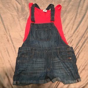 Express✨ Short Overalls• SZ:10
