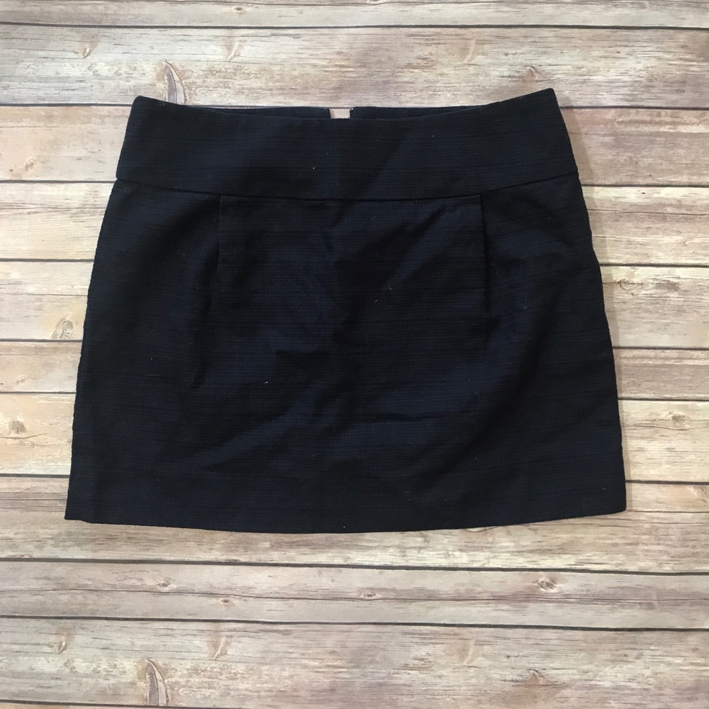 Navy Mini Skirt