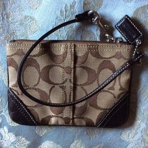 Coach wristlet