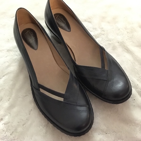 clarks sugar sky navy