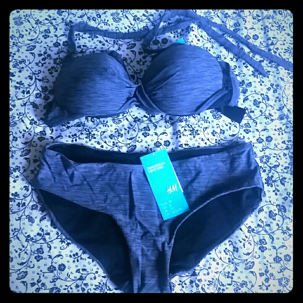 Brand new Heather Grey H&M Bikini
