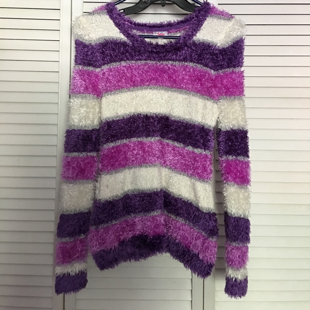 Kids Justice purple sweater