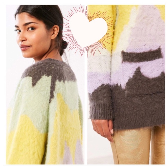 Urban Outfitters Gigi Brushed Cardigan Sweater - Picture 3 of 3