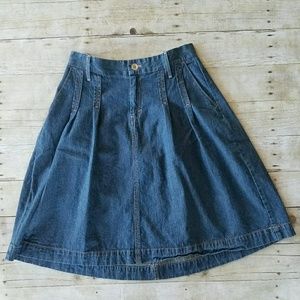Levi's blue denim skirt, size 6