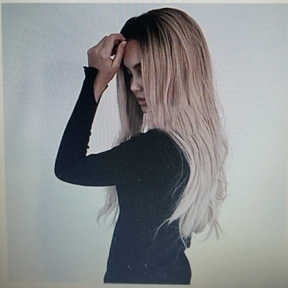 Blonde Wavy Heat Resistant Wig