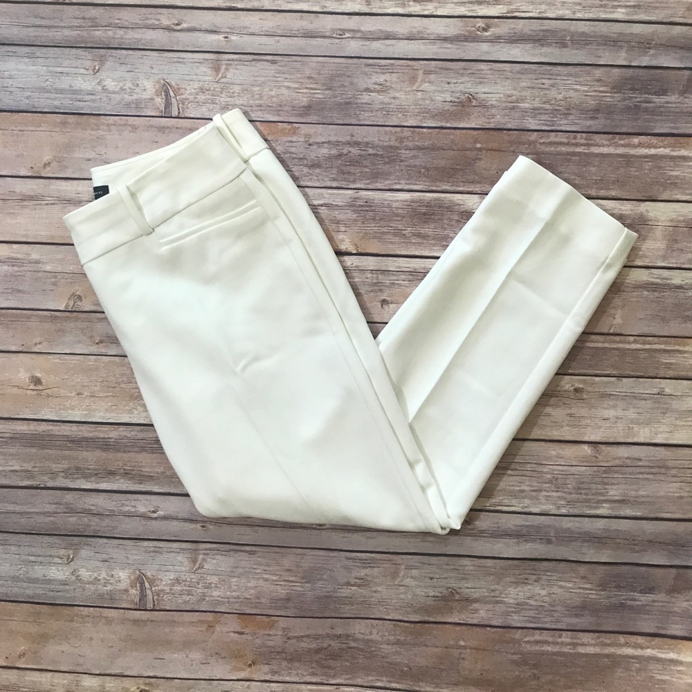 Off-White Crop Pants