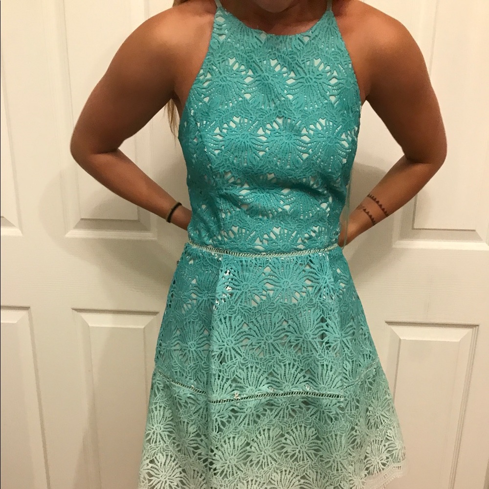 Ombré Lace Dress