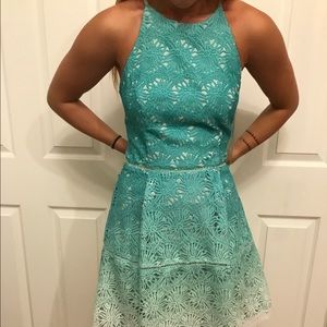 Ombré Lace Dress