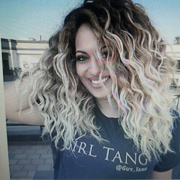 Wavy Ombre Two Tone Stawbery to Blonde