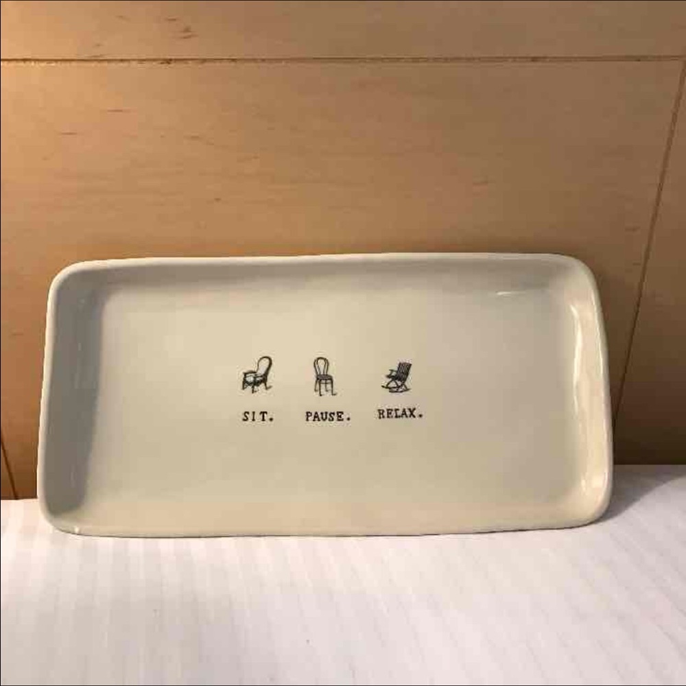 Rae Dunn by Magenta SIT PAUSE RELAX