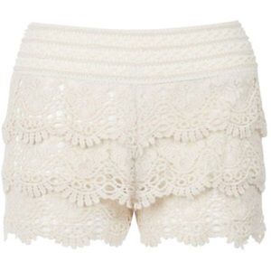 Lace shorts