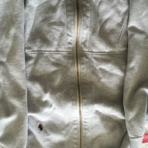 Grey Ralph Lauren polo hoodie